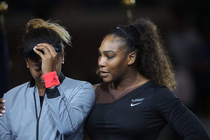 Serena Williams Consoles 'Winner' Naomi Osaka At 2018 US Open