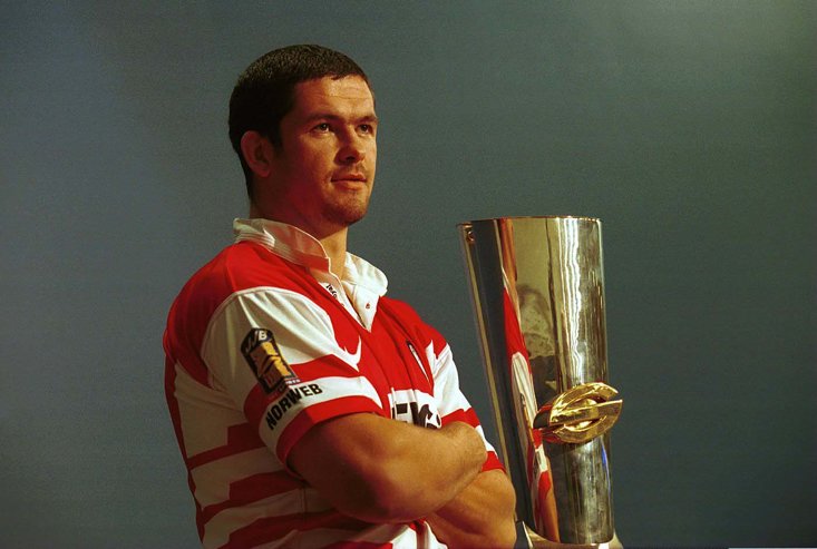FARRELL'S THREE GOALS WON THE FIRST GRAND FINAL FOR WIGAN